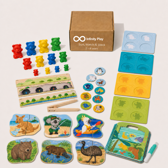 Infinity Play Sort Match Stack Kit